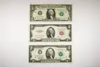 Three Piece Lot U.S. Currency