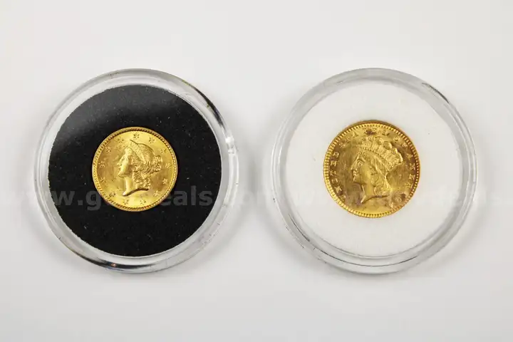 U.S. $1 Gold Piece Lot