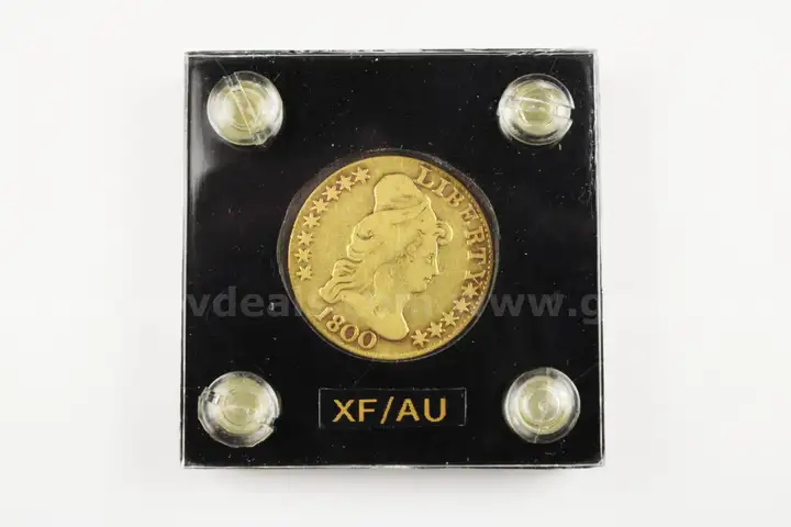 1800 U.S. Gold $5 Heraldic Eagle Reverse