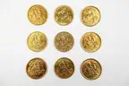 Gold British Half Sovereign Lot