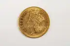 1854 U.S. $3 Gold Piece