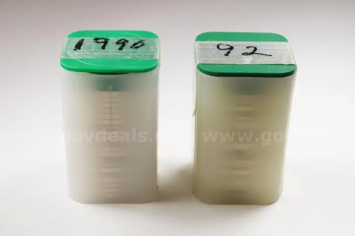 Rolls 1990 & 1992 Silver Eagles Uncirculated