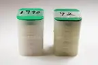 Rolls 1990 & 1992 Silver Eagles Uncirculated