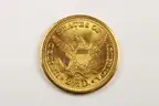 1907 Gold Quarter Eagle Uncirculated