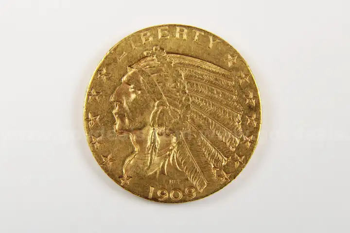 1909 Gold Half Eagle