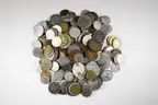 Large Lot of Foreign Coins and Currency