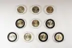 14 Piece Lot U.S. Walking Liberty and Franklin Halves