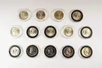 14 Piece Lot U.S. Walking Liberty and Franklin Halves