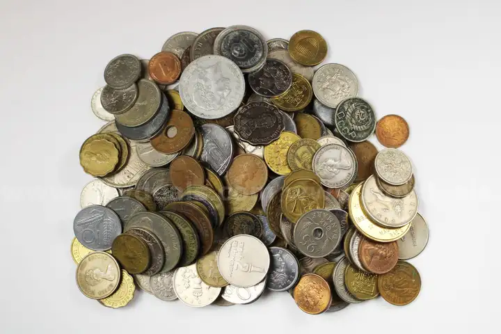 Large Foreign Coin Lot