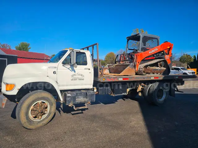 1996 ford f700 danco equipment rollback