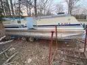 20 FOOT PLAYBOUY PONTOON BOAT ALL NEW INTERIOR