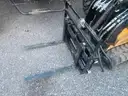 new mini skidsteer hydraulic side shift pallet forks
