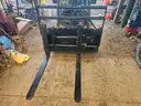 new mini skidsteer hydraulic side shift pallet forks