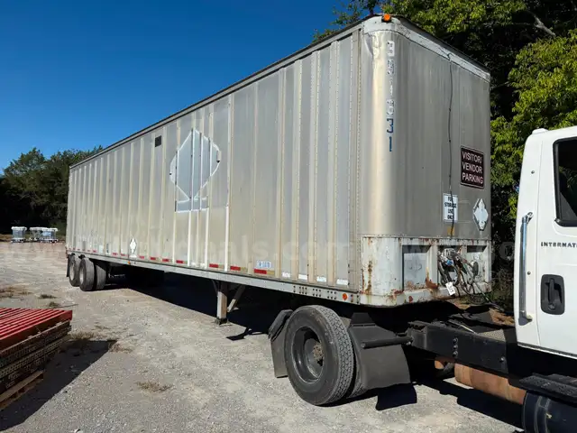 48 foot semi storage trailer