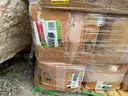 pallet of NEW HVAC FLEX DUCT VARIOUS SIZES