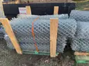 25 rolls of new 5 foot chain-link fencing