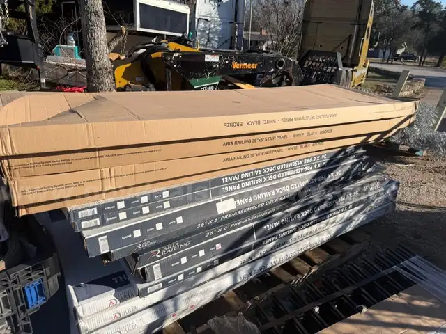 $5k and new preassembled deck rails and staircase