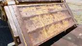 1981 Heavy Haul Tri-Axle Lowboy Trailer