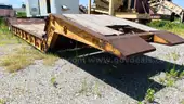 1981 Heavy Haul Tri-Axle Lowboy Trailer