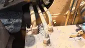 1999 John Deere 210LE Skip Loader / Box Blade Tractor