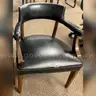 2 Black Office Chairs