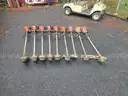 Lot of 9 Weedeaters