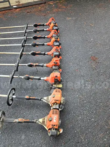 Lot of 9 Weedeaters