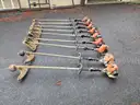 Lot of 9 Weedeaters