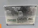 Carver 3888.1D10A00 Hydraulic Press &#x2013; 15 Ton, Manual Operation