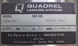 Quadrel Q60 EAS Proline RFID Pressure Sensitive Labeler – Dual Head Design
