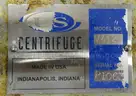 Used-US Centrifuge Model M412, s/n P1063