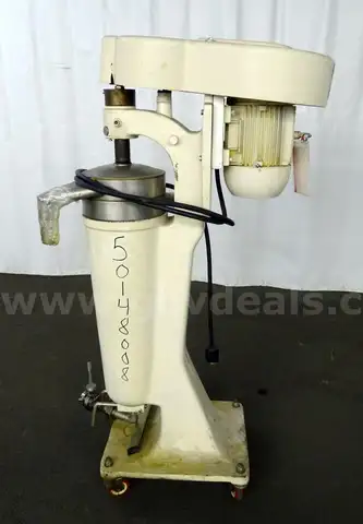 Used- Cepa Super Centrifuge. Driven by a 5 HP, 3/60/20-230/4