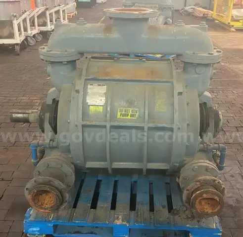 Used- Nash Elmo CL Series Liquid Ring Vacuum Pump, Model CL-