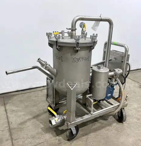 Used-H&S Inc. Vacuum Pot Skid, 20 PSI, Serial No. 04036001,