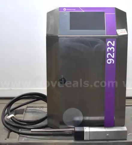 Used-Markem Imaje Ink Jet Coder, Model 9232. Stainless steel