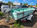 1989  Boat Alum  2007 Trailer  Honda Motor