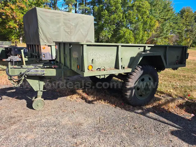 Military Cargo Trailer Pintel Hitch 1Ton