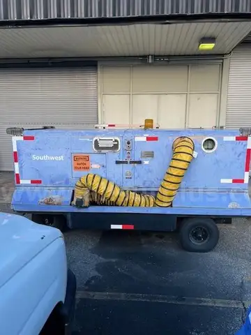 2001 Trilectron DAH400DPE Heater Cart