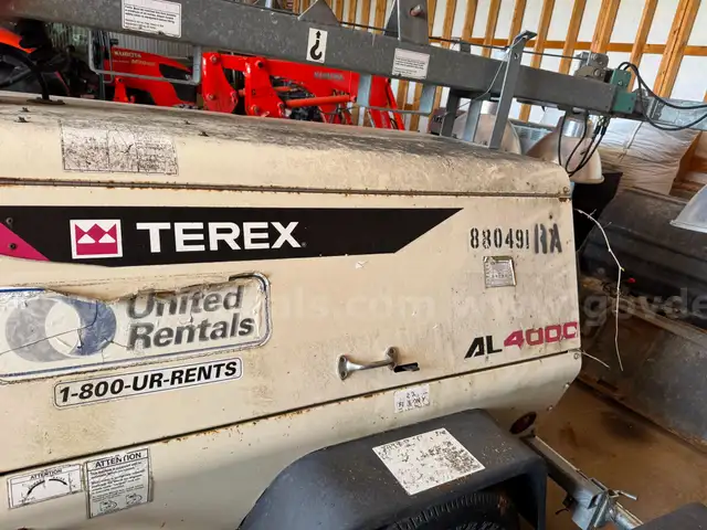 Terex generator lights
