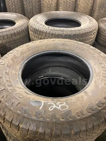 Lot of 4 Tires - Brand Bridgestone - Model Dueller