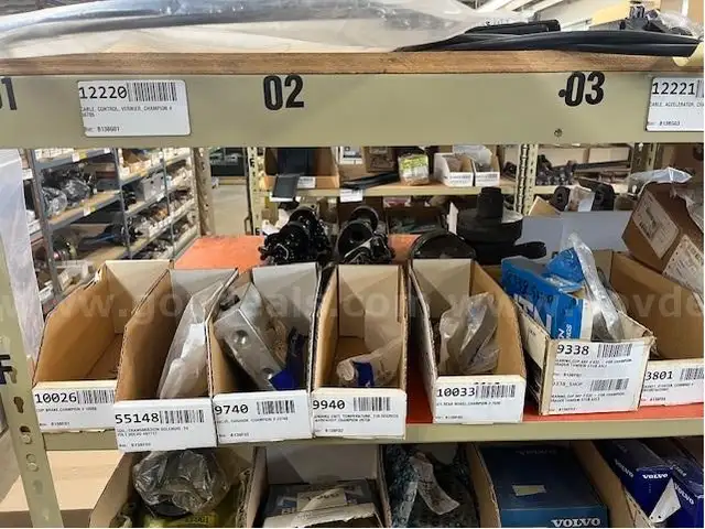 Champion / Volvo Parts - 105 Items with varying quantities
