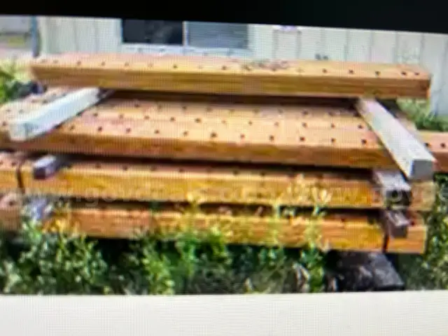 Lot of 199 GRADER BLADES, DOUBLE BEVEL, HIGH CARBON, 5/8 IN HOLE SIZE, 5/8 IN X 8 IN X 8 FT, CATERPILLAR #5D-9731