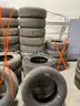 Lot of 148  New Take Off Tires - Michelin, Bridgestone, etc. List Including sizes below.