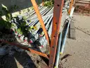 Lot of traffic signal cables and hardware