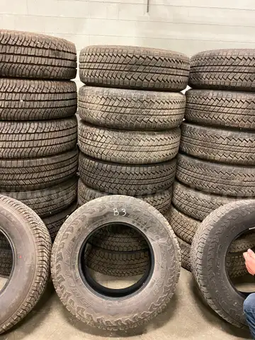 Lot of 8 Tires - Brand Bridgestone - Model Dueller