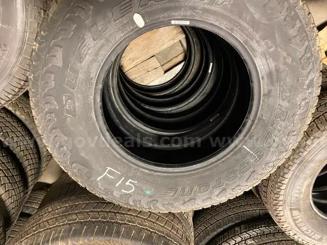 Lot of 4 Tires - Brand Bridgestone - Model Dueller