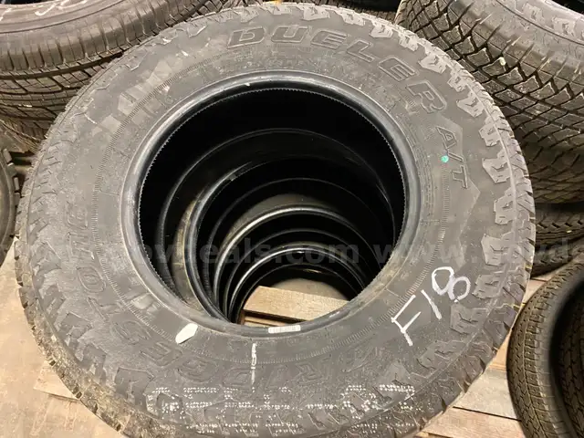 Lot of 4 Tires - Brand Bridgestone - Model Dueller