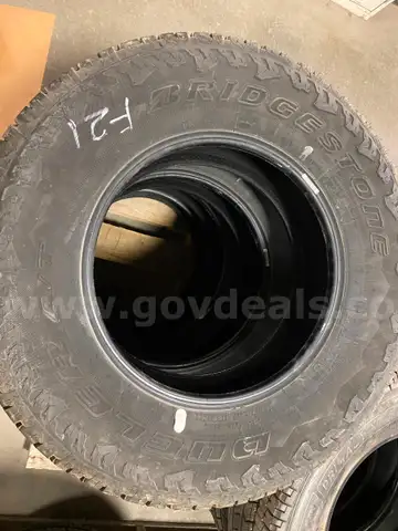 Lot of 4 Tires - Brand Bridgestone - Model Dueller