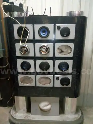 JVC Car Audio Display with Speakers