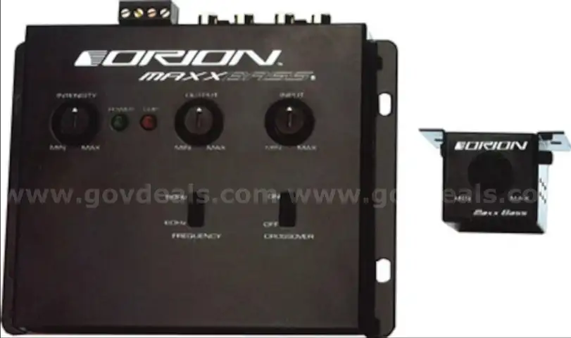 Orion MaxxBass Epicenter Concert Series Digital Bass Processor